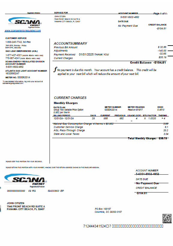  Minol USA business utility bill 